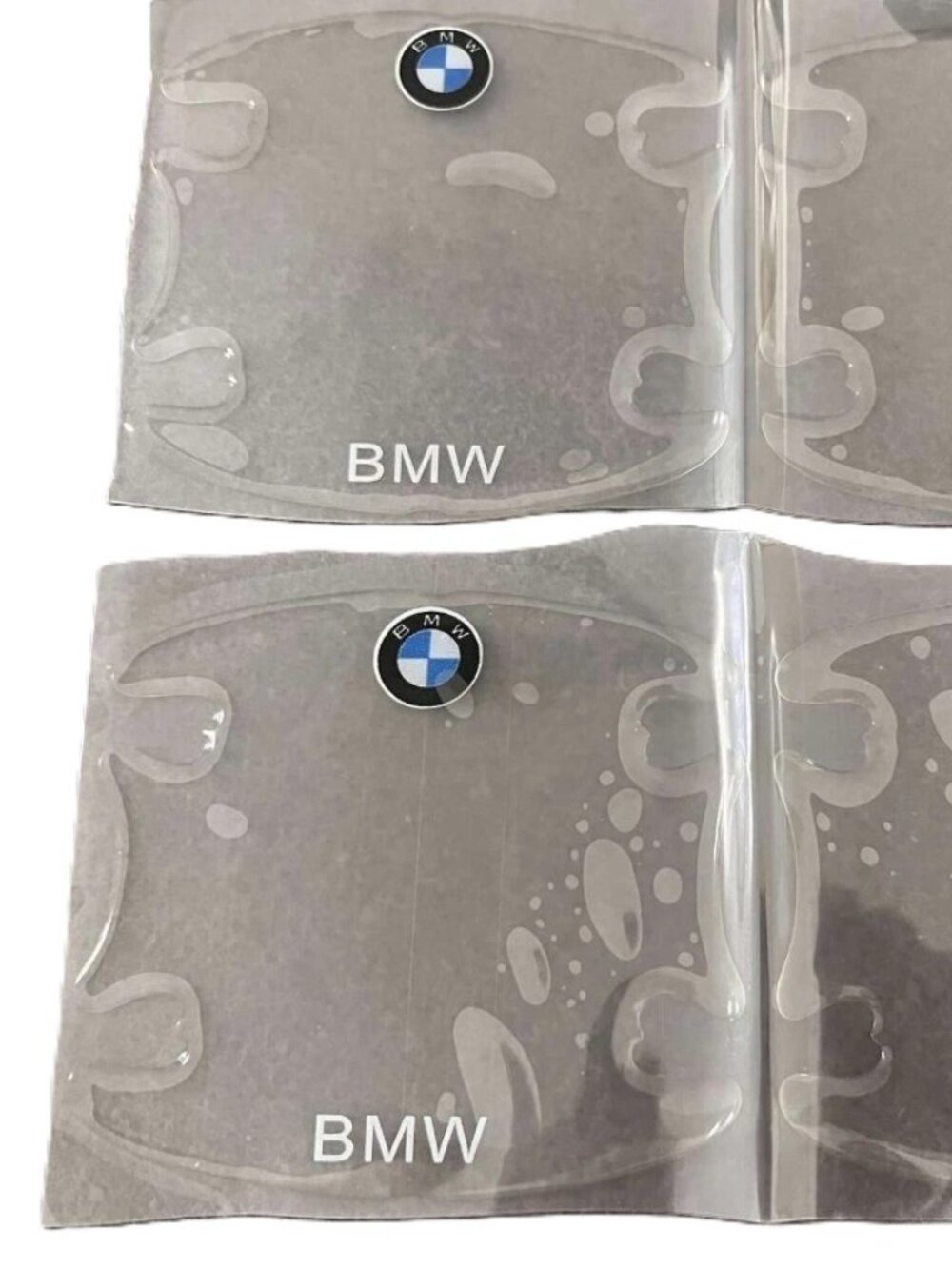 4pcs BMW Clear Door Bowl Protects from Scratches, PET Film